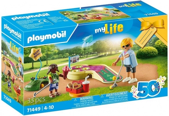 Darčeková sada PLAYMOBIL MYLIFE minigolf
