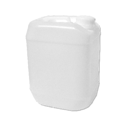 Plastový kanister 30 l z HDPE na vodu a potraviny, biely