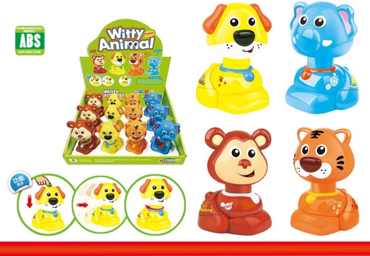 Jazdiace zvieratko 13 cm