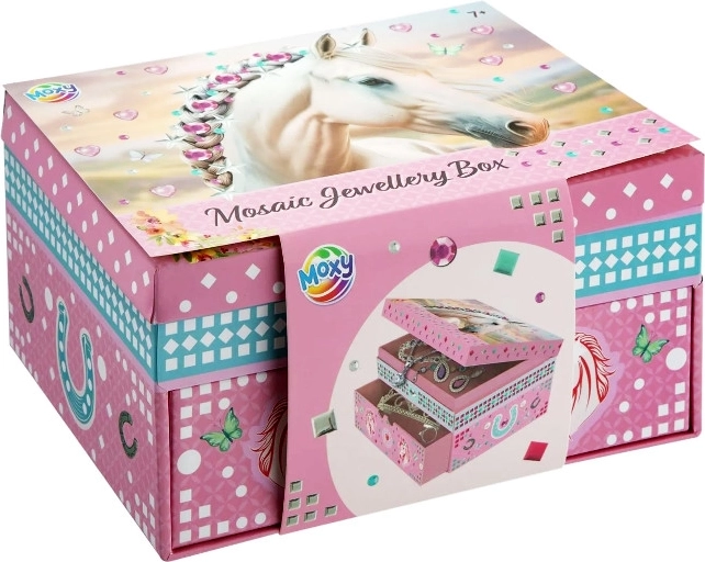 Šperkovnica mozaika – kone