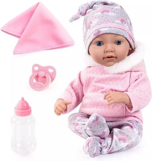 Bayer reborn bábika bábätko 38 cm s doplnkami