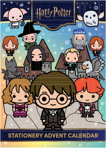 Harry Potter adventný kalendár s papiernickými potrebami