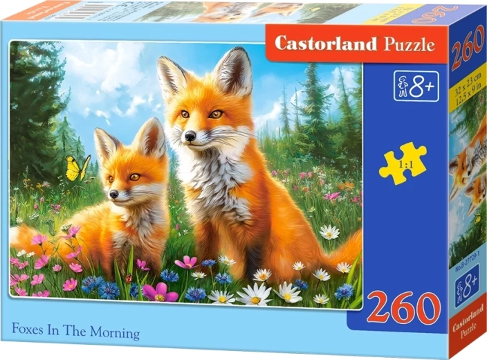 Puzzle Castorland Líščie ráno 260 dielikov