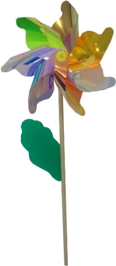 Veterník s drevenou rukoväťou 75 cm