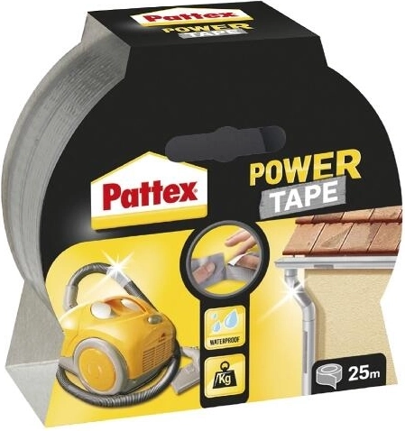 Univerzálna textilná páska 50 mm × 10 m čierna Pattex Power Tape