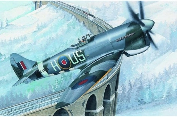 Model lietadla Hawker Tempest MK.V