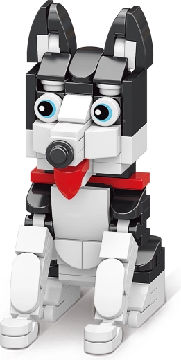 Mini stavebnica psík – kreatívne psie figúrky pre deti od 6 rokov