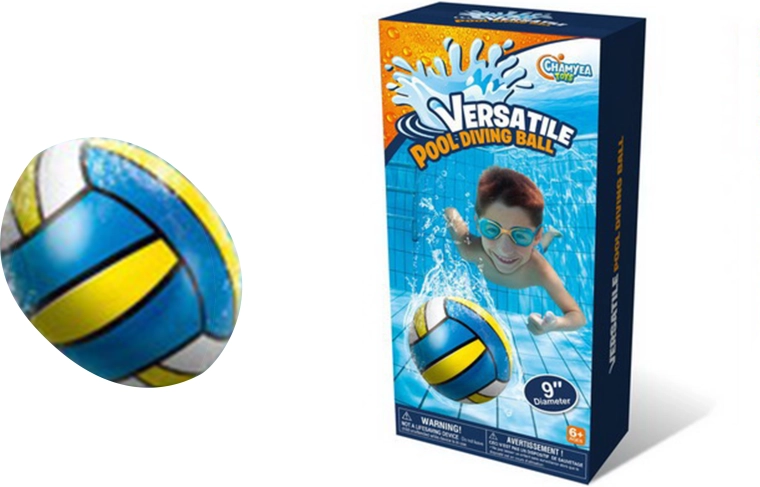 Vodný volejbalový loptu 23 cm