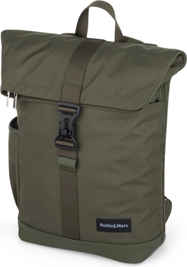 Prebaľovací batoh PETITE&MARS Jackob Military Green