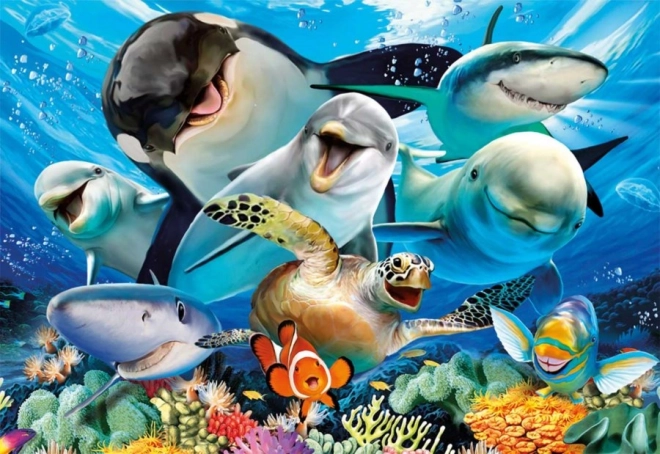 Educa Puzzle Podvodná Selfie 500 Dielov
