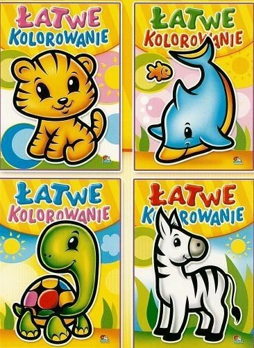 ľahké vyfarbovanie – omaľovánky pre najmenších