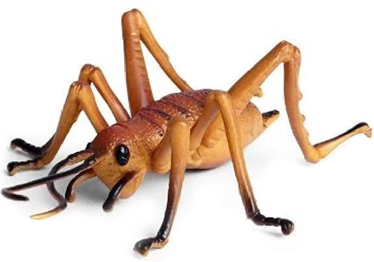 Plastový cvrček 10 cm