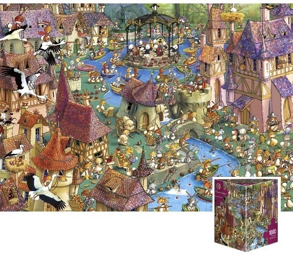 Puzzle HEYE Králičkov 1000 dielikov