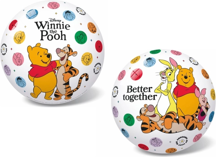 Lopta s motívom WINNIE THE POOH 14 cm