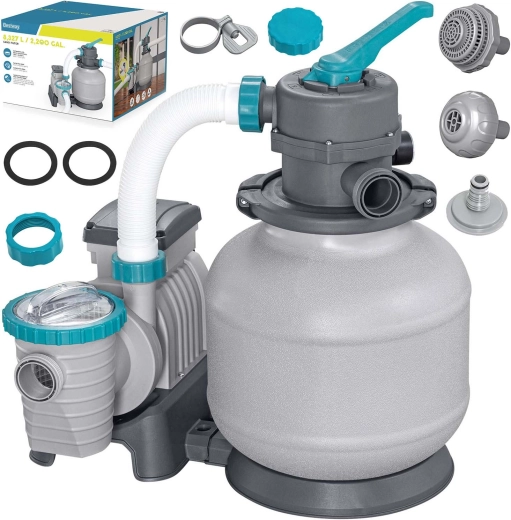Piesková filtrácia s časovačom BESTWAY 8,3 m³/h