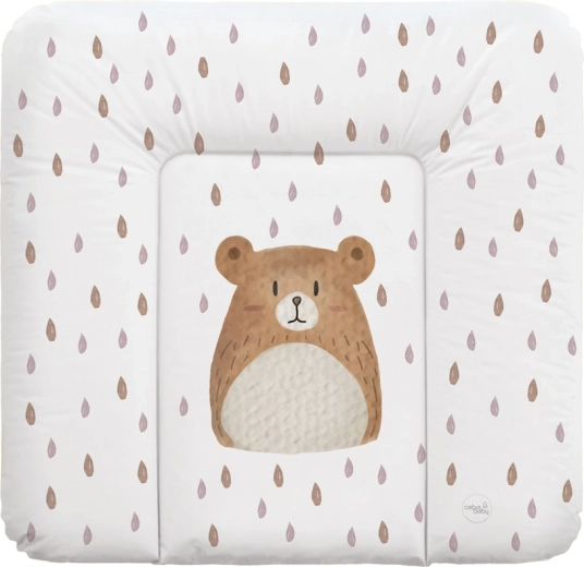 Ceba Baby mäkká prebaľovacia podložka na komodu basic bear buddy 75 × 72 cm