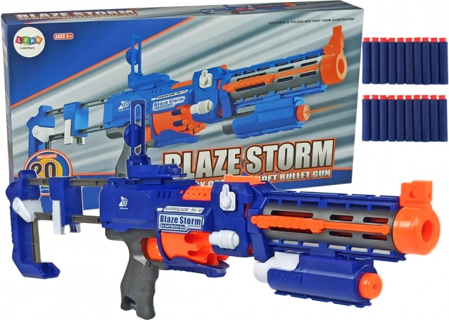 Karabína na penové šípky s otočným zásobníkom