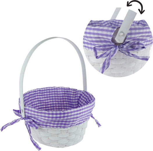 Veľkonočný košík so servítkou 19 × 25 cm