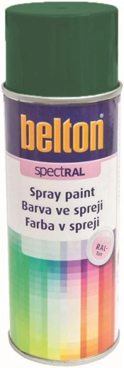 Sprejová farba BELTON RAL 6005 zelená machová 400 ml