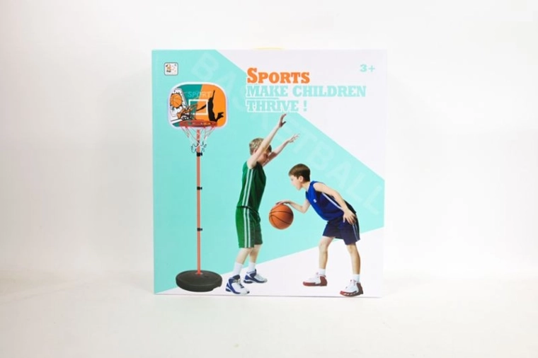 Basketbalový kôš – sada, kovový, výška 165 cm