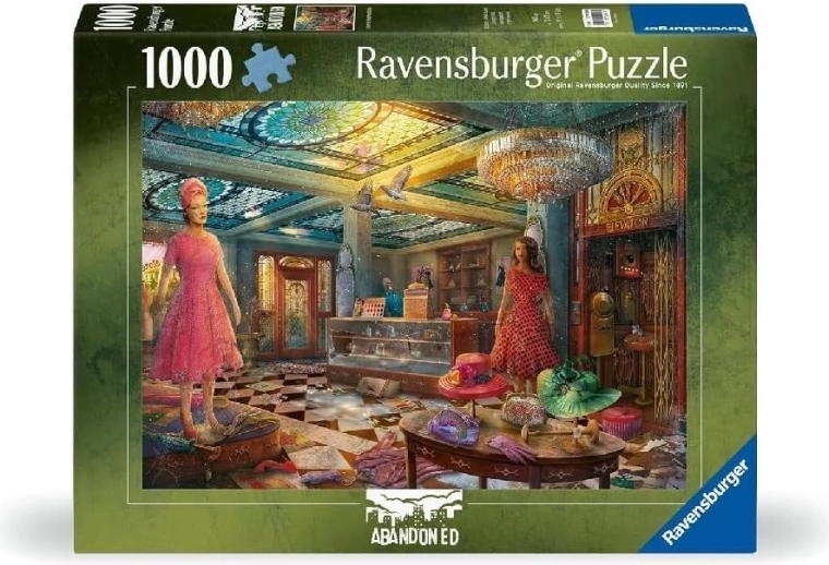 Ravensburger puzzle Abandoned: Opustený obchodný dom 1000 dielikov