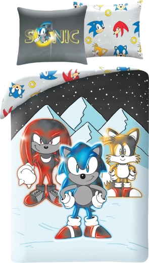 Detská posteľná bielizeň Sonic Friends z mikrovlákna