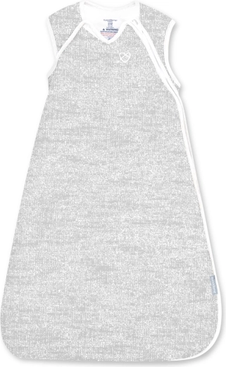 Ingenuity SwaddleMe spací vak TOG 2,5 z bavlny heather grey 3m+