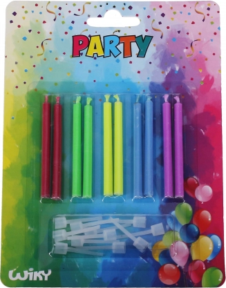 Sviečky s Farebným Plameňom