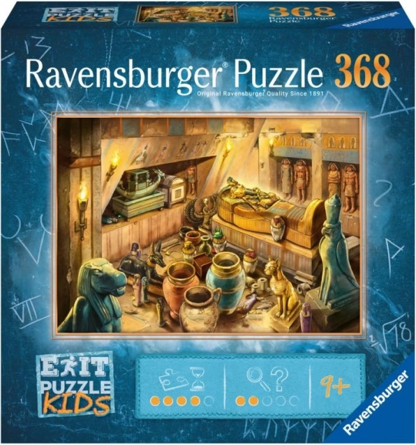 Únikové puzzle pre deti Egypt 368 dielikov RAVENSBURGER