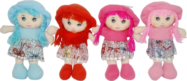 Látková bábika Dorotka 25 cm – spieva a hovorí po poľsky