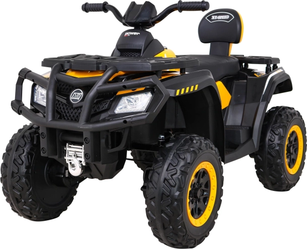 Detská elektrická štvorkolka Quad XT-Speed žltá