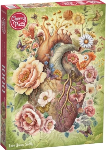 Cherry Pazzi puzzle Nežný rozkvet lásky 1000 dielikov