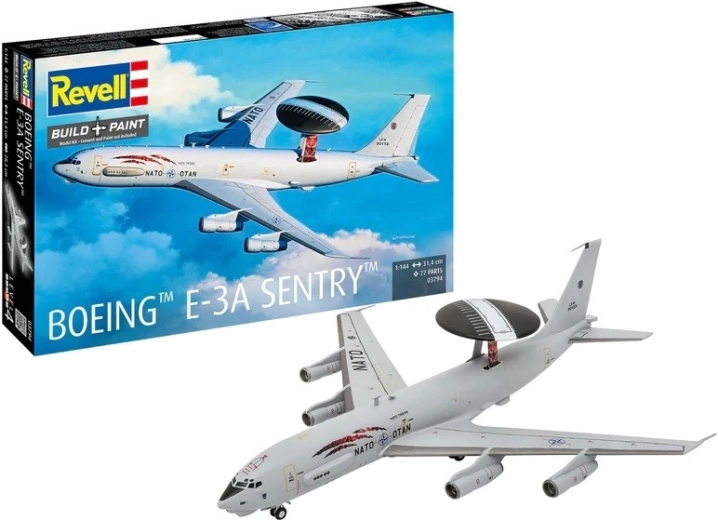 Plastový model lietadla Boeing E-3A Sentry 1:144