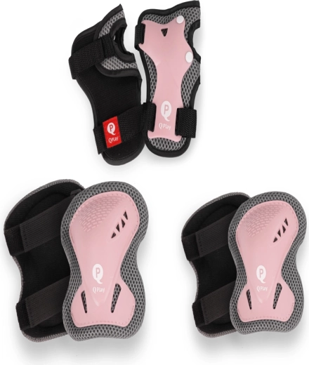 Qplay detské chrániče coral pink veľ. S (3–5 rokov)