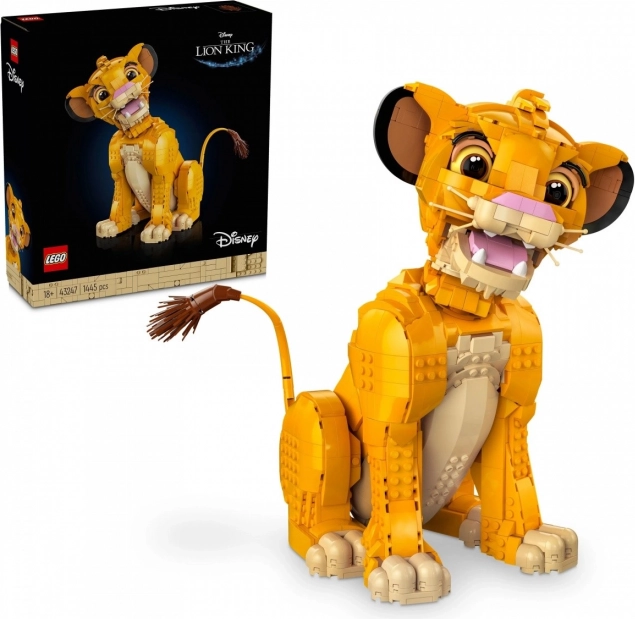 LEGO Disney 43247 Mladý Simba z Levího kráľa