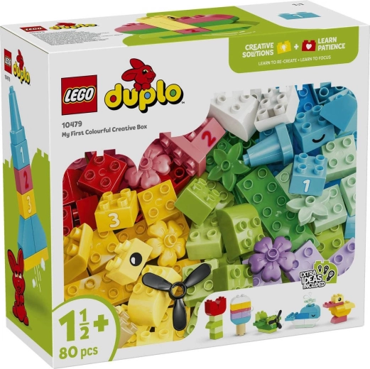 LEGO DUPLO kreatívna krabica plná farieb