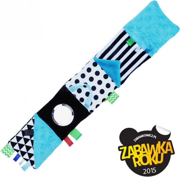 Hencz Toys kontrastná textilná knižka pre bábätká