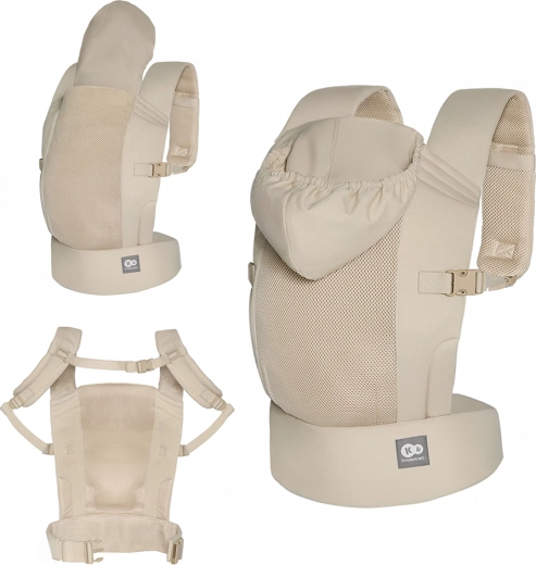 Kinderkraft ergonomické nosidlo Carrybee – Béžová