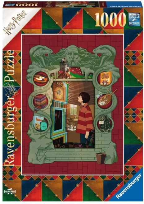 Ravensburger puzzle Harry Potter Weasleyová rodina 1000 dielikov
