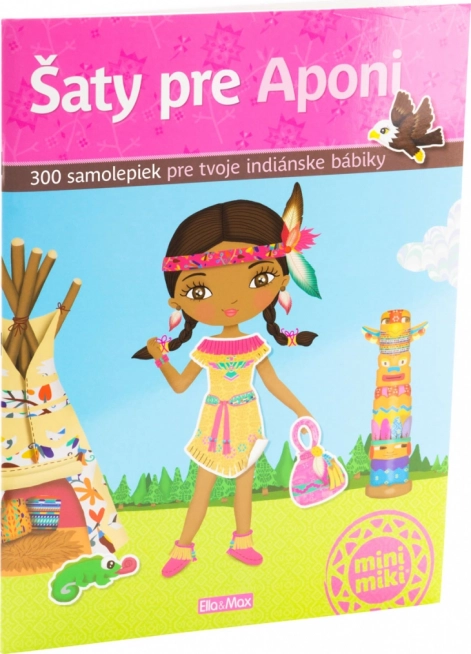 Šaty pre APONI – kniha samolepiek