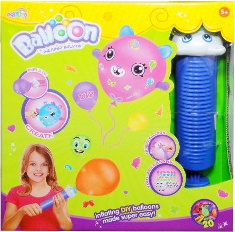 Kreatívna sada s pumpičkou na balóniky