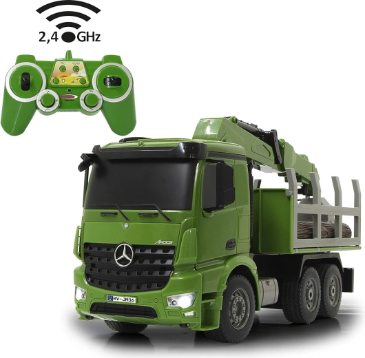 Jamara Mercedes-Benz Arocs RC lesné vozidlo na prevoz dreva 1:20 2,4 GHz