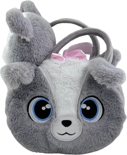 Plyšová kabelka so psom Dante