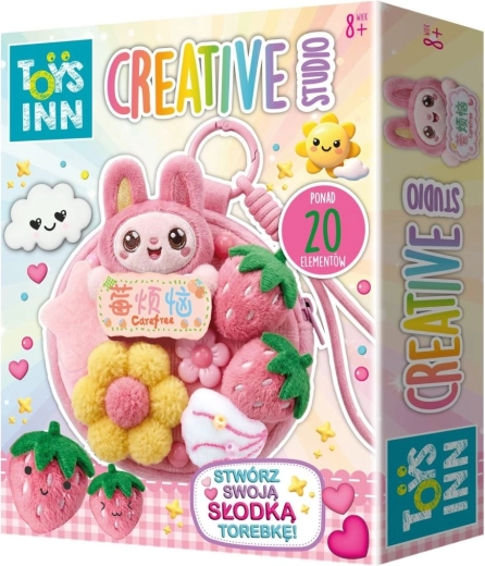 Kreatívna súprava Toys Inn mini kabelka ružová