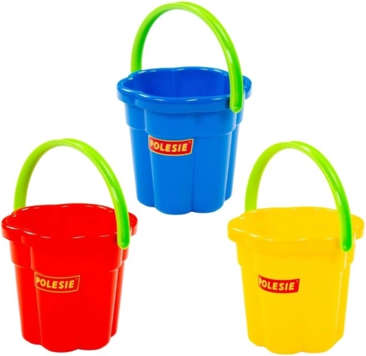 Veľký plastový kýblik kvet – 1 kus