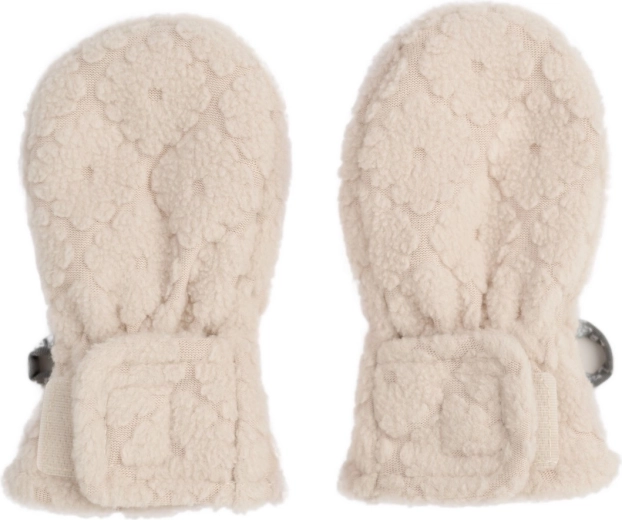 Lodger detské rukavice bez palca Mittens folklore fleece birch 1–2 roky - 1 kus