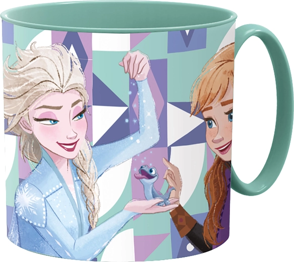 Detský plastový hrnček Frozen 260 ml modrý