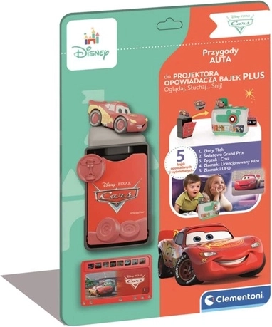 Clementoni Baby Disney/Pixar Cars – rozprávky do projektora - 1 kus