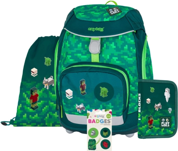 Školský set 4 ks OXYBAG OXY Sherpy Playworld