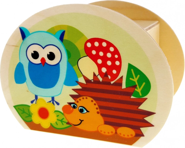 Hess Drevená pokladnička lesné zvieratká